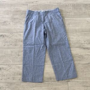 Vineyard vines Blue Straight-Leg Pants Cropped